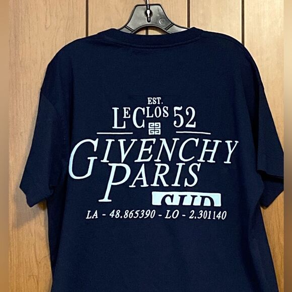 Givenchy 1952 slim fit t-shirt in cotton size M - Picture 8 of 14